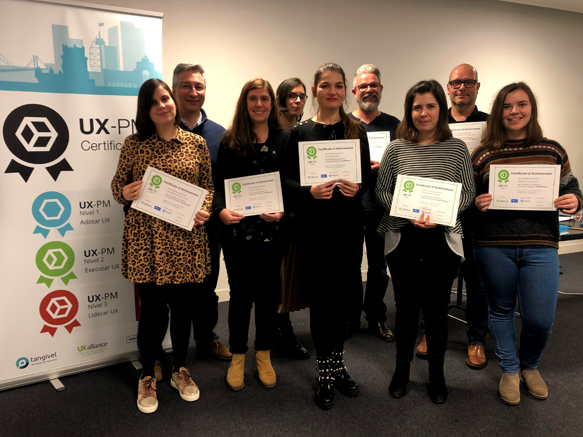 profissionais certificados UX-PM Portugal fev 2019